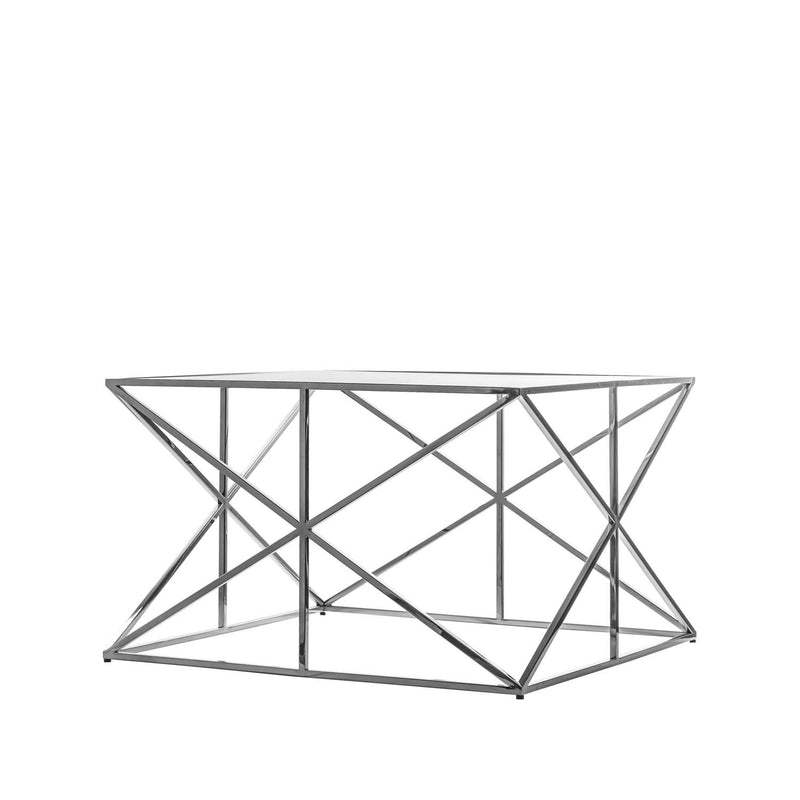 Gallery Interiors Parma Coffee Table Silver