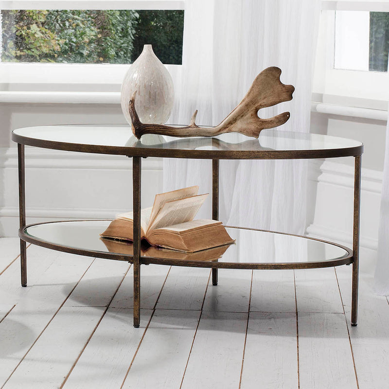 Gallery Interiors Hudson Coffee Table Bronze