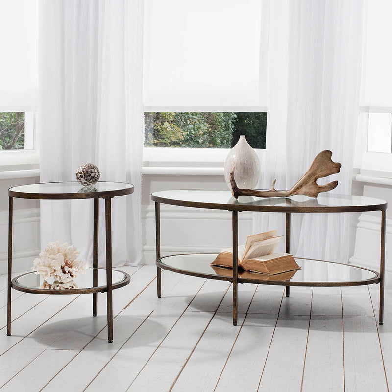 Gallery Interiors Hudson Coffee Table Bronze
