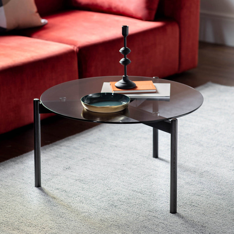 Gallery Interiors Moran Coffee Table Black