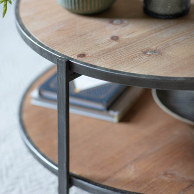Gallery Interiors Dunley Coffee Table Oak