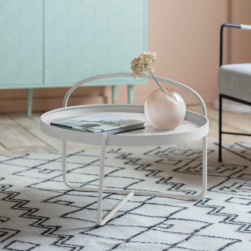 Gallery Interiors Melbury Coffee Table White