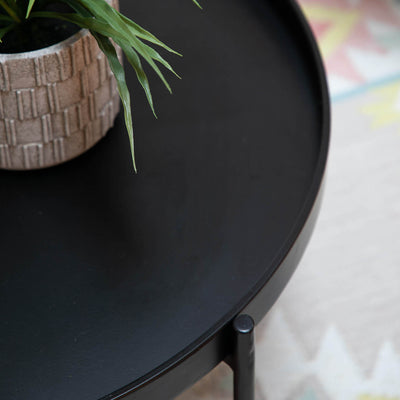Gallery Interiors Melbury Coffee Table Black