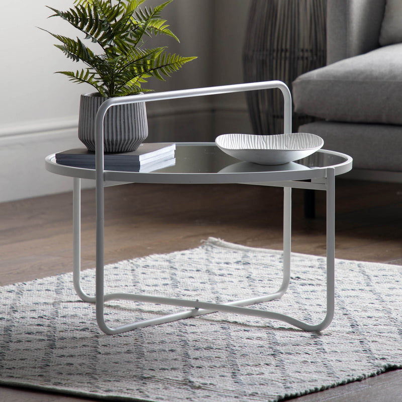 Gallery Interiors Fawley Coffee Table White