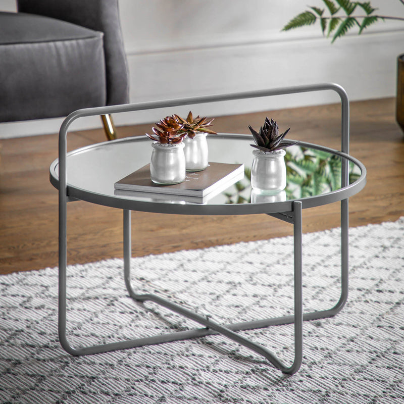 Gallery Interiors Fawley Coffee Table Grey