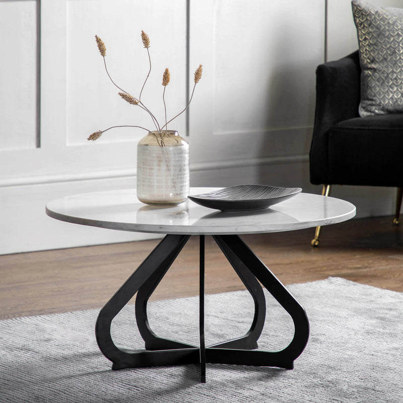 Gallery Interiors Moorgate Coffee Table Black