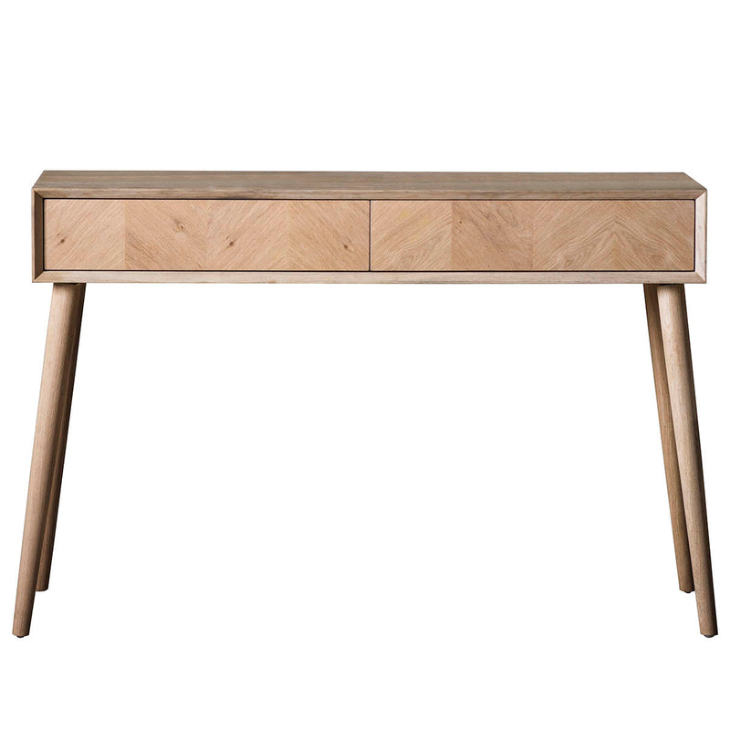 Gallery Interiors Milano 2 Drawer Console Table