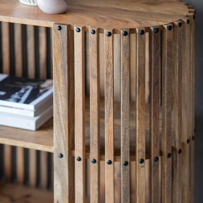 Gallery Interiors Voss Slatted Console Table