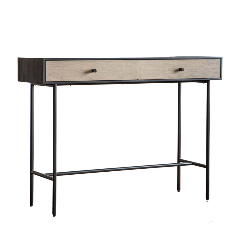 Gallery Interiors Carbury 2 Drawer Console Table