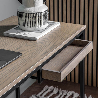 Gallery Interiors Forden Desk Grey