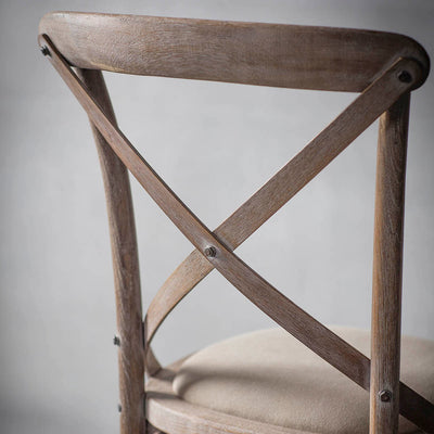 Gallery Interiors Cafe Chair Natural (2pk)