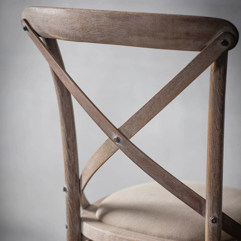 Gallery Interiors Cafe Chair Natural (2pk)