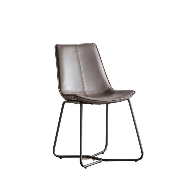 Gallery Interiors Hawking Chair Ember (2pk)