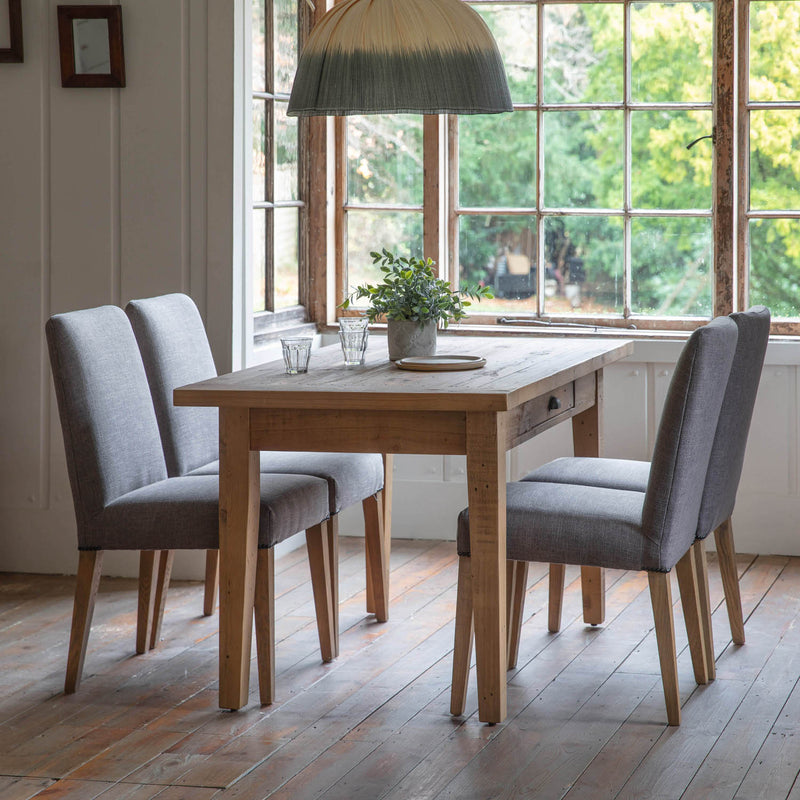 Gallery Interiors Elveden 1 Drawer Dining Table