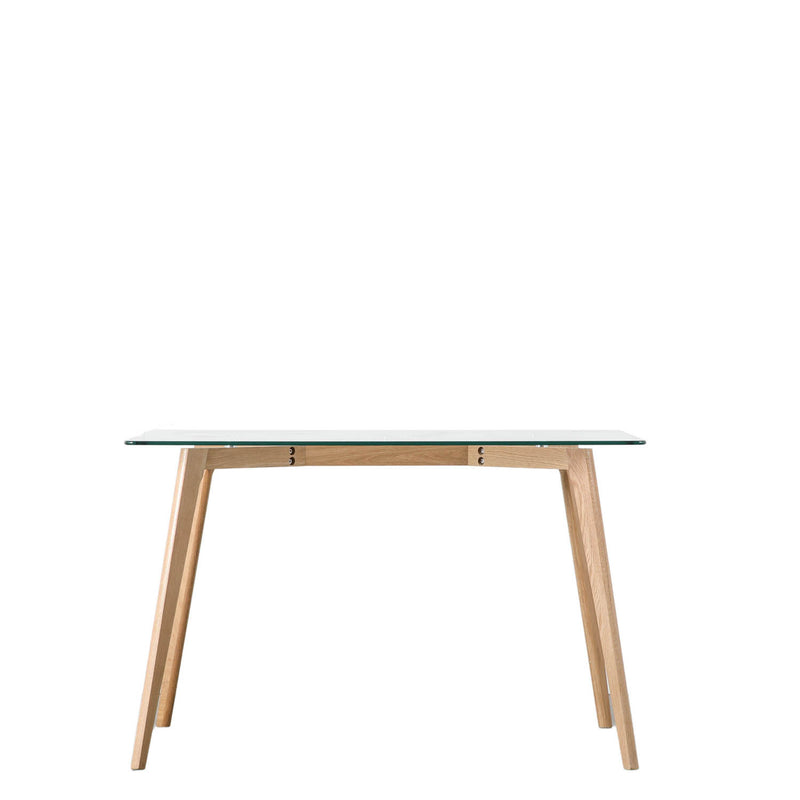 Gallery Interiors Blair Rectangle Dining Table Oak