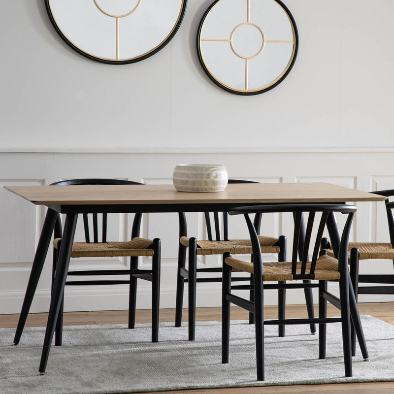 Gallery Interiors Astley Dining Table Oak