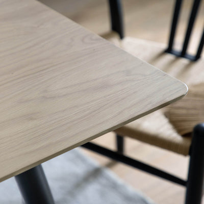 Gallery Interiors Astley Dining Table Oak