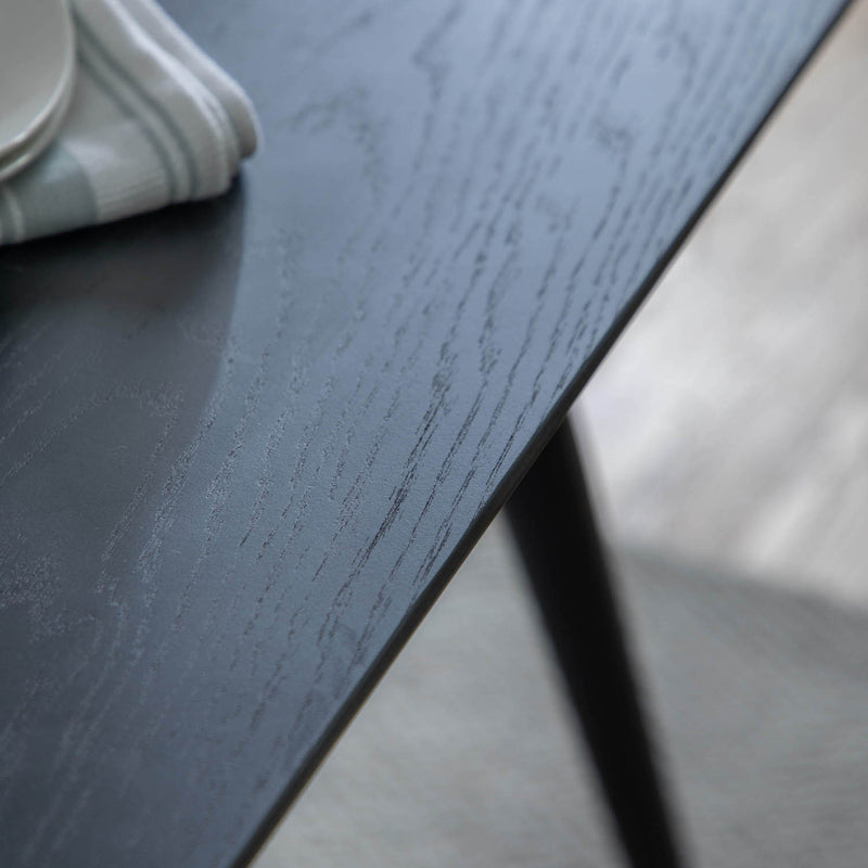 Gallery Interiors Astley Dining Table Black