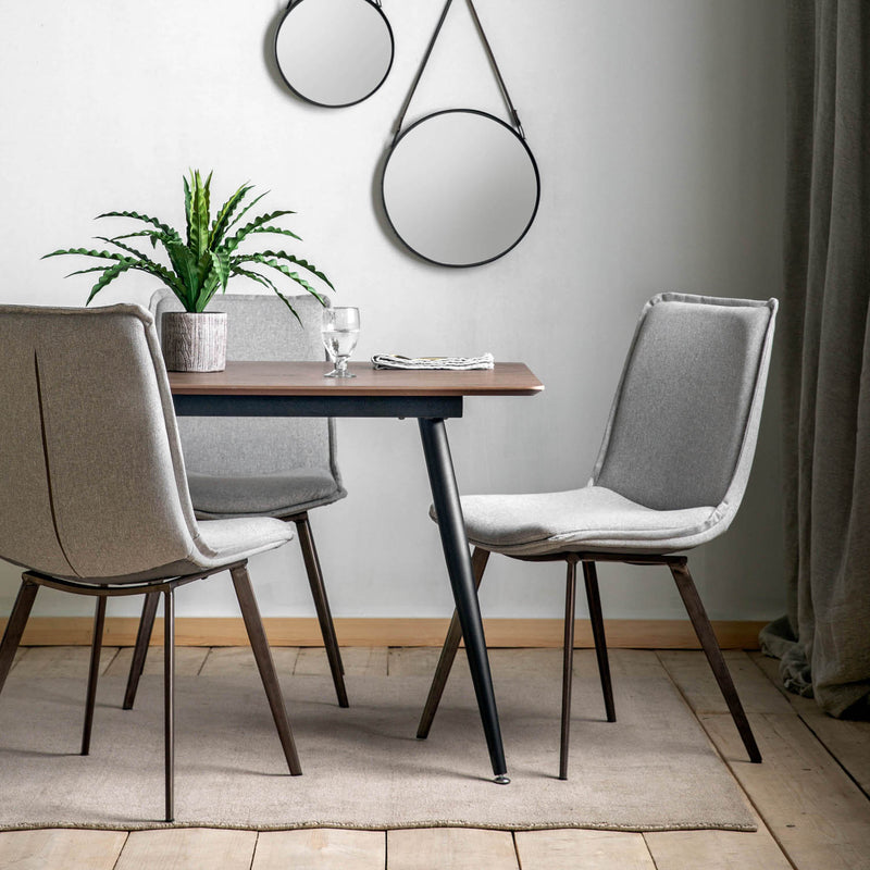 Gallery Interiors Astley Dining Table Walnut