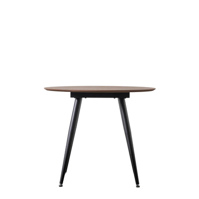 Gallery Interiors Astley Round Dining Table Walnut