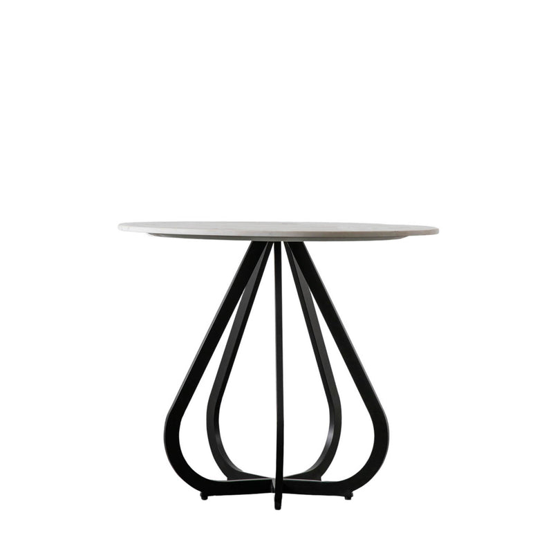 Gallery Interiors Moorgate Dining Table Black