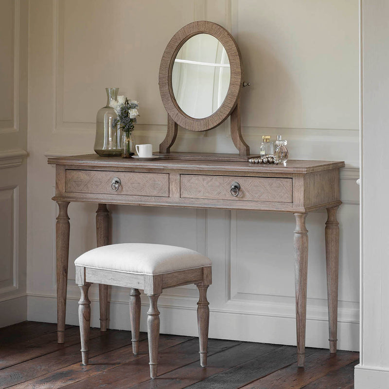 Gallery Interiors Mustique Dressing Table Mirror