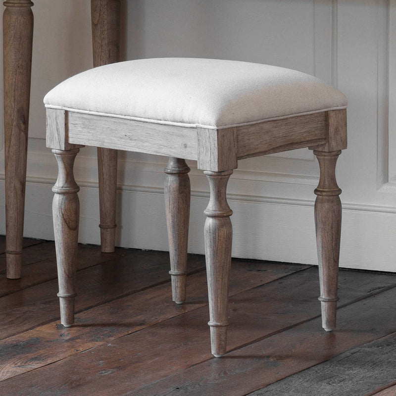 Gallery Interiors Mustique Dressing Stool