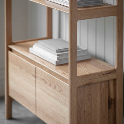 Gallery Interiors Madrid Open Display Oak