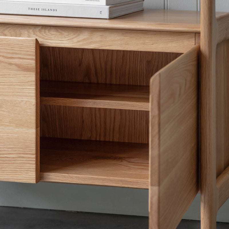 Gallery Interiors Madrid Open Display Oak