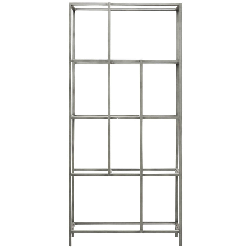 Gallery Interiors Rothbury Display Unit Silver