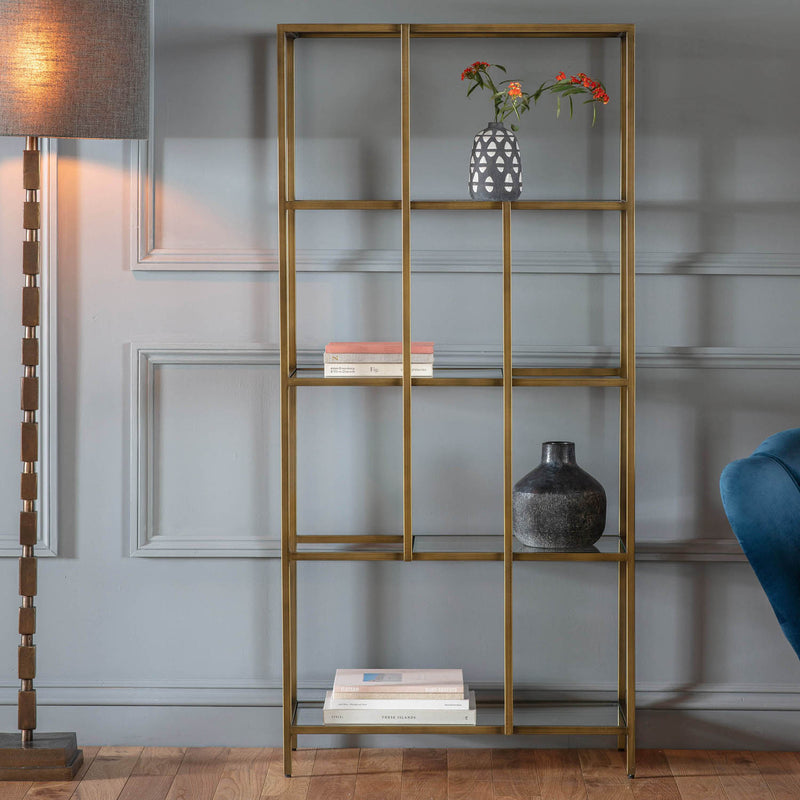 Gallery Interiors Rothbury Display Unit Bronze