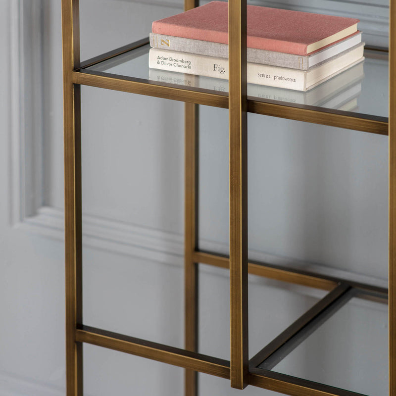 Gallery Interiors Rothbury Display Unit Bronze