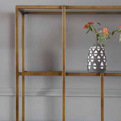 Gallery Interiors Rothbury Display Unit Bronze
