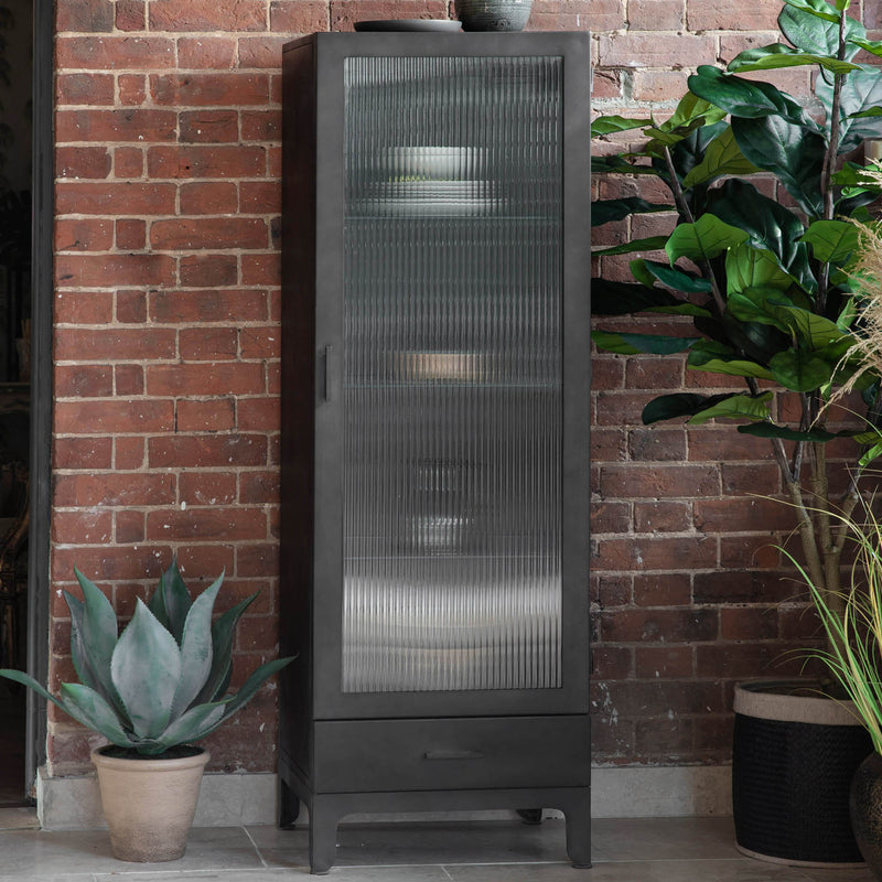 Gallery Interiors Rye 1 Drawer 1 Door Display Unit