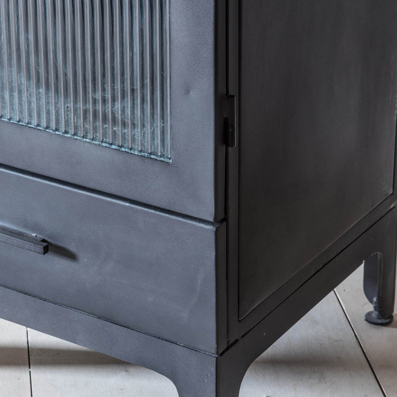 Gallery Interiors Rye 1 Drawer 1 Door Display Unit