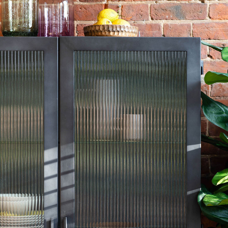 Gallery Interiors Rye 2 Door 2 Drawer Display Unit