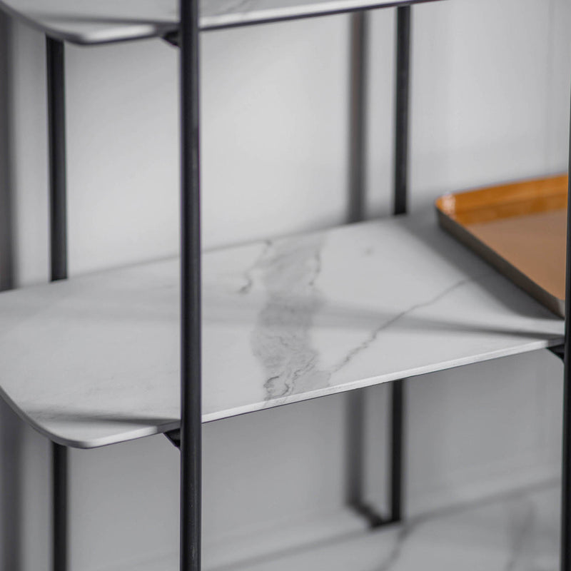 Gallery Interiors Ludworth Open Display Unit White
