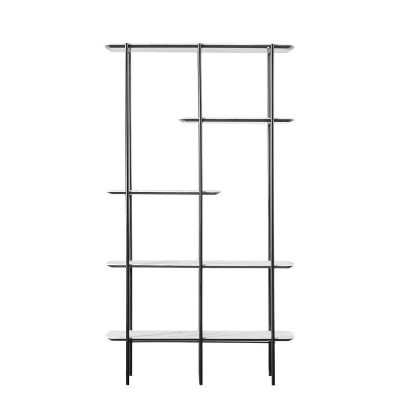 Gallery Interiors Ludworth Open Display Unit White