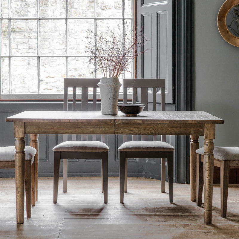 Gallery Interiors Cookham Extending Dining Table Oak