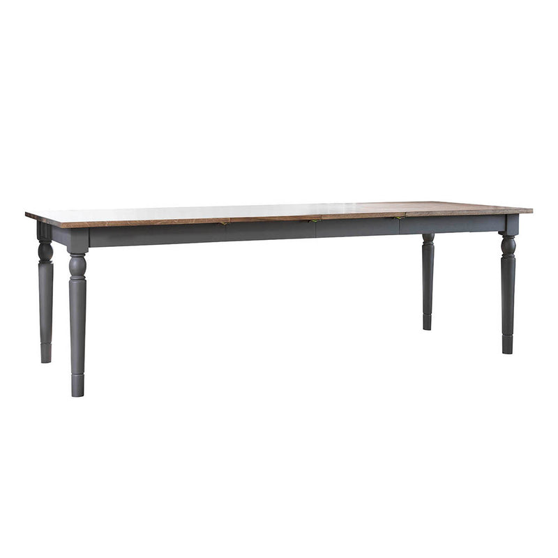 Gallery Interiors Cookham Extending Dining Table Grey