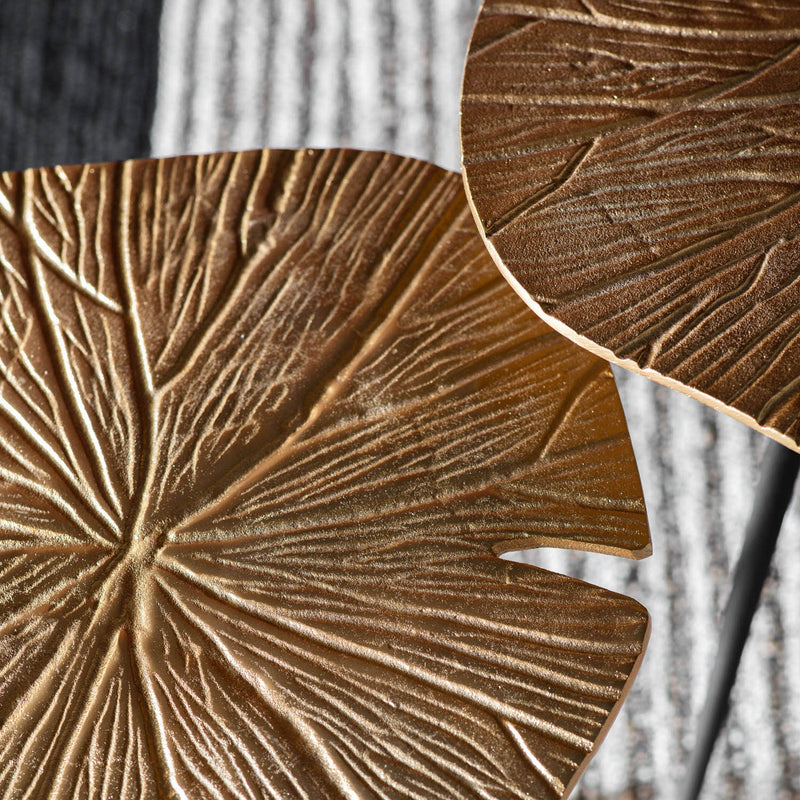 Gallery Interiors Valence Nest of 2 Tables Gold