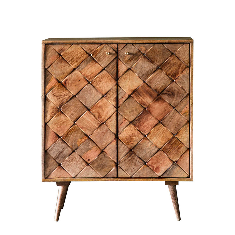 Gallery Interiors Tuscany 2 Door Sideboard Burnt Wax