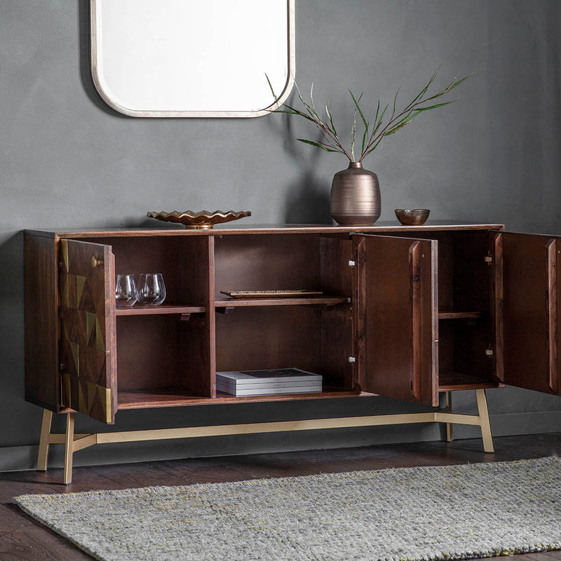 Gallery Interiors Tate 3 door Sideboard