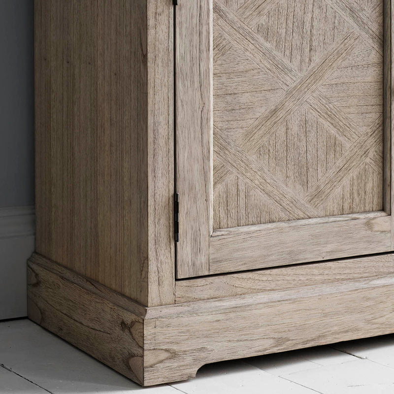 Gallery Interiors Mustique 2 Door 3 Drawer Sideboard