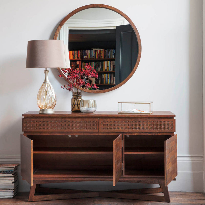 Gallery Interiors Boho Retreat 3Dr/2Drwr Sideboard