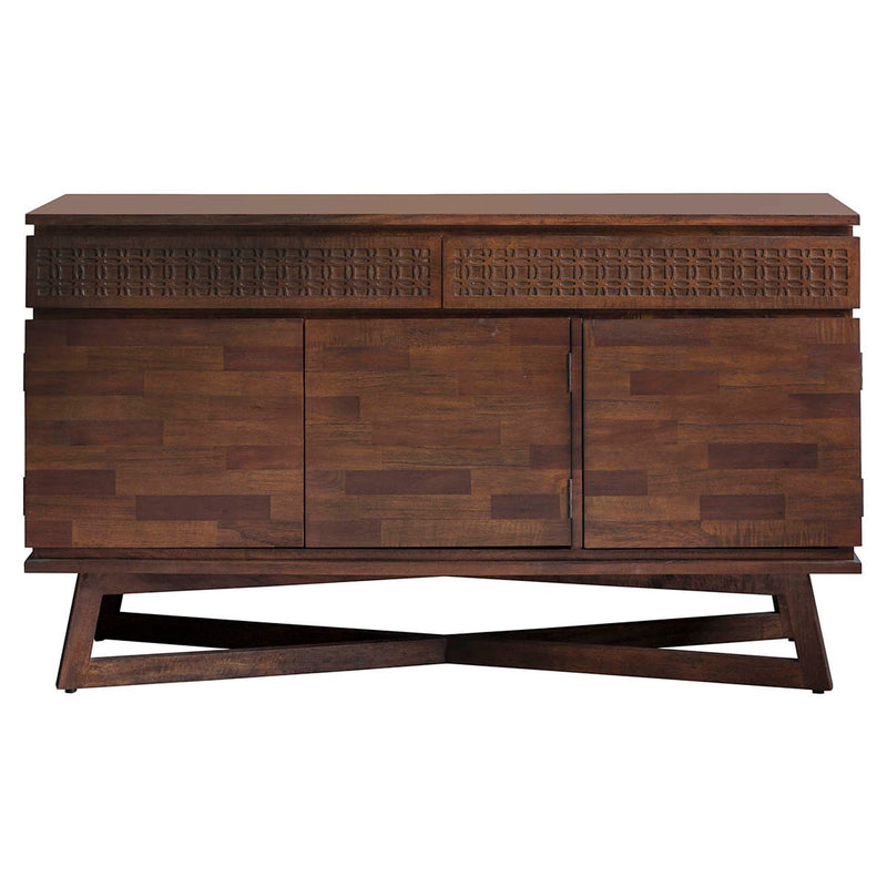 Gallery Interiors Boho Retreat 3Dr/2Drwr Sideboard