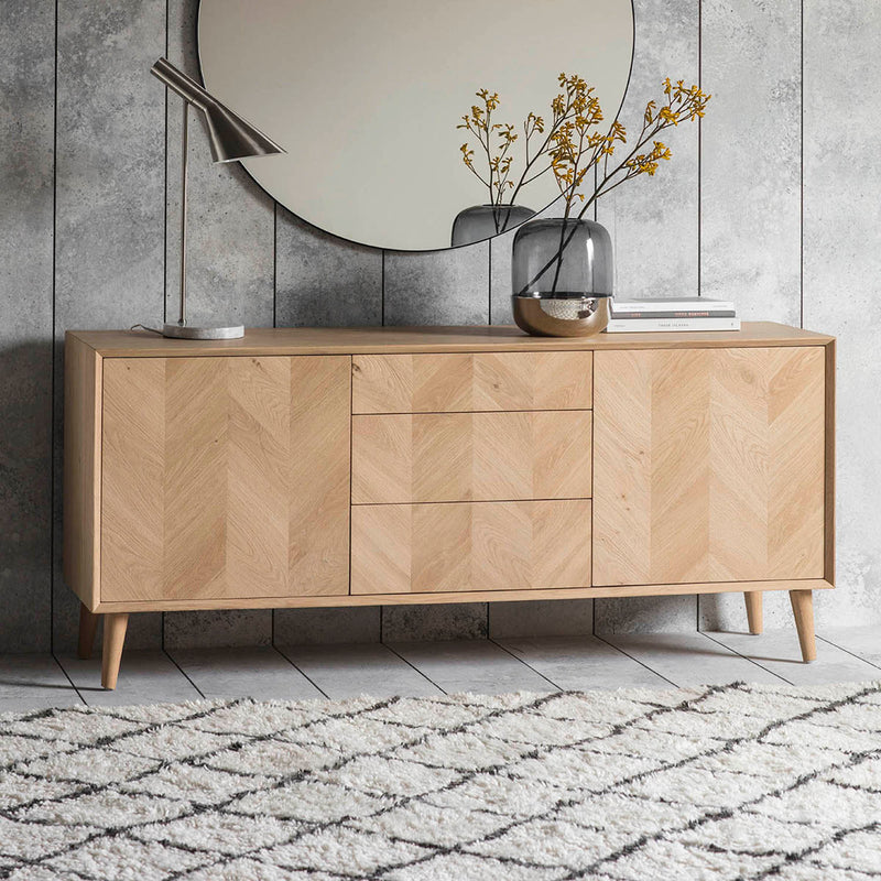 Gallery Interiors Milano 2Dr/3Drwr Sideboard