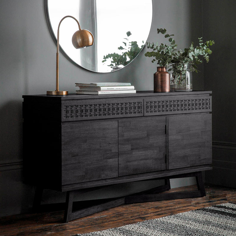 Gallery Interiors Boho Boutique 3Dr/2Drwr Sideboard
