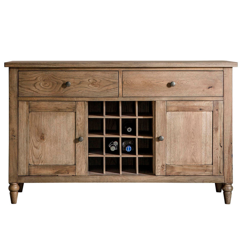 Gallery Interiors Cookham Large Sideboard Oak