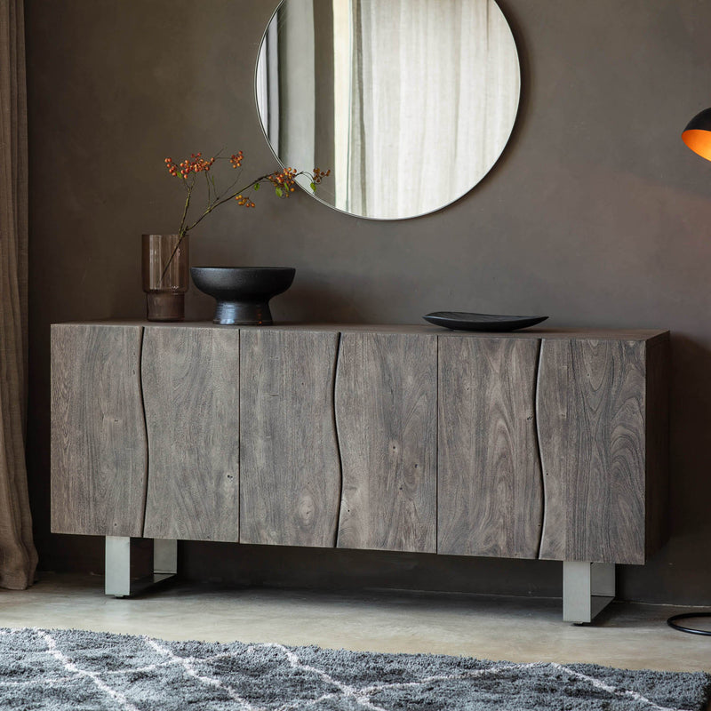 Gallery Interiors Huntington 3 Door Sideboard